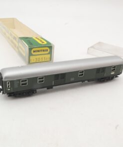 Minitrix N Gepäckwagen Stuttgart München der DB, siehe Foto in EVP RR4384