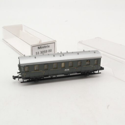 Minitrix N Personenwagen 3. Klasse Ulm Nürnberg in EVP QR7943