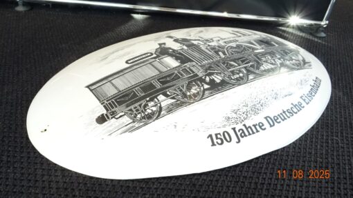 Minitrix Schid 150 Jahre Deutsche Eisenbahn ca. 55 x 38 cm RR2657 o. – Bild 3