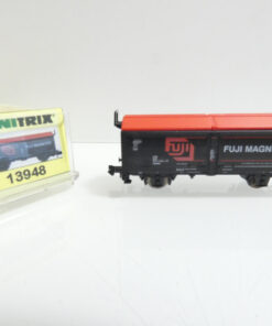 Minitrix  Spur N 13248 K Hubschiebedachwagen FUJI Magnetics in OVP AR4691