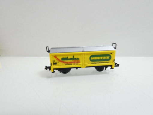 Minitrix  Spur N 51353085 Hubschiebedachwagen Spielwarenmesse Nürn in OVP AR4671 – Bild 3