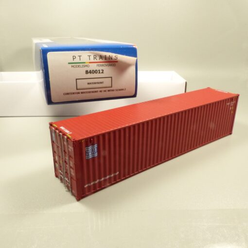 PT Trains Spur H0 1:87 840012 Container 40´ Waterfront HC WFHU in OVP EX7072 – Bild 3