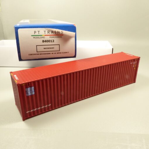 PT Trains Spur H0 1:87 840012 Container 40´ Waterfront HC WFHU in OVP EX7072