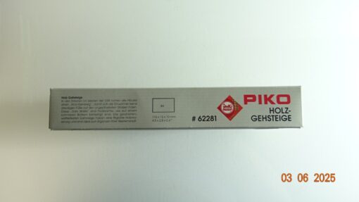 Piko G 62281 Holz-Gehsteige siehe Foto in OVP CK8619 – Bild 4