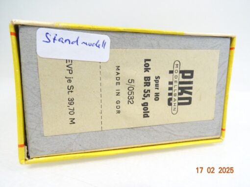 Piko H0 5/0532 Dampflok BR 55 gold Standmodell in OVP LE8648 – Bild 5