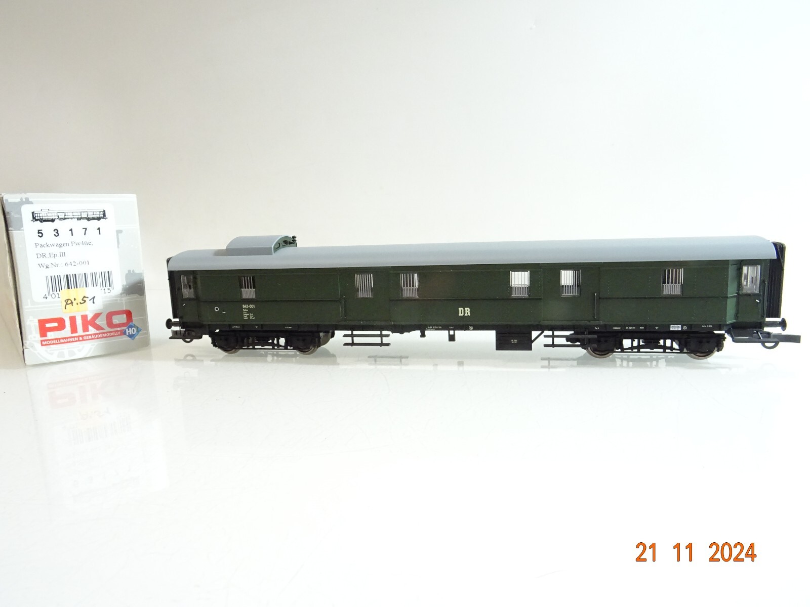 Piko H0 53171 Gepäckwagen der DR in OVP PR4089
