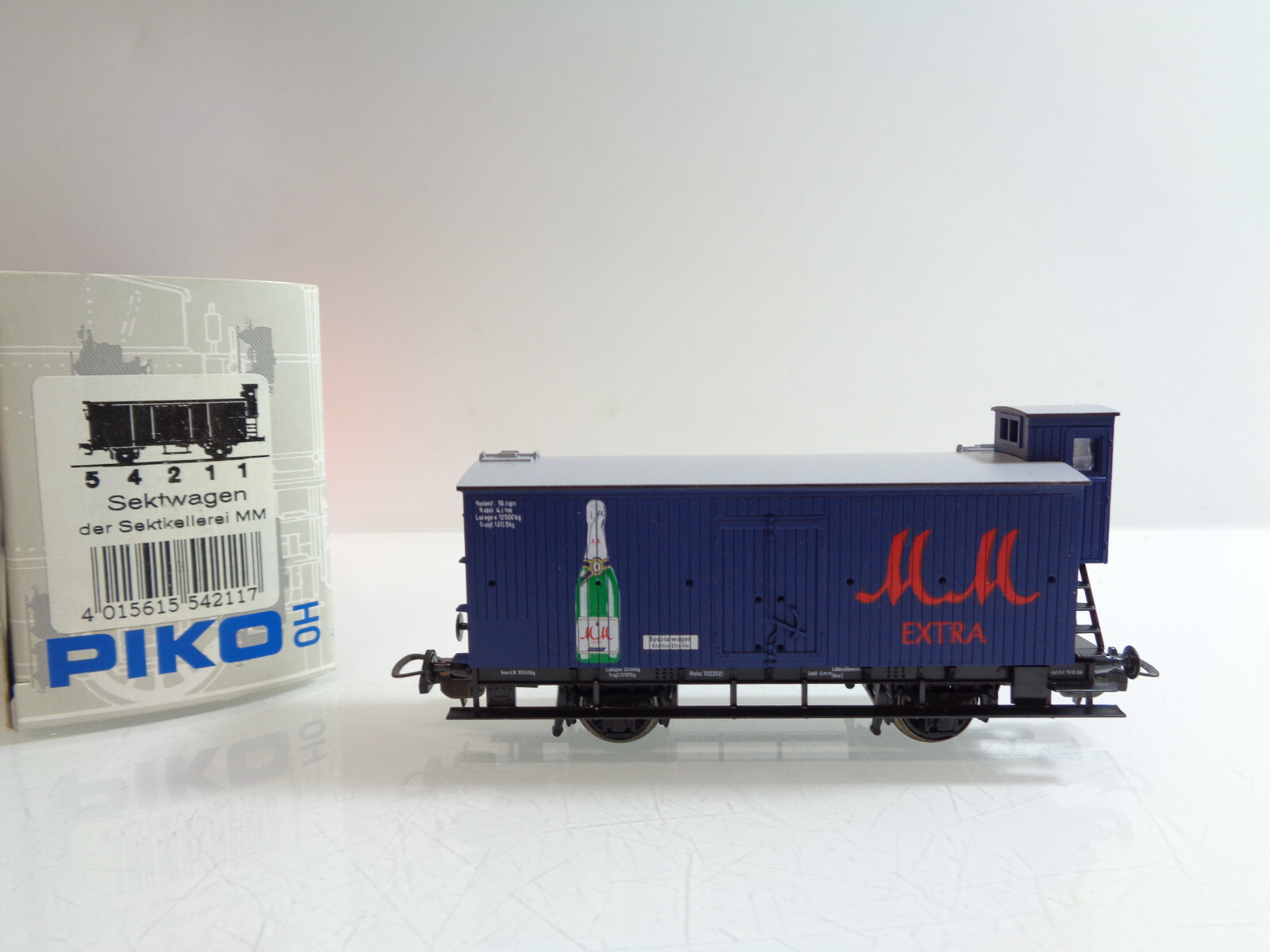 Piko H0 54211 Sektwagen der Sektkellerei MM  in OVP F11