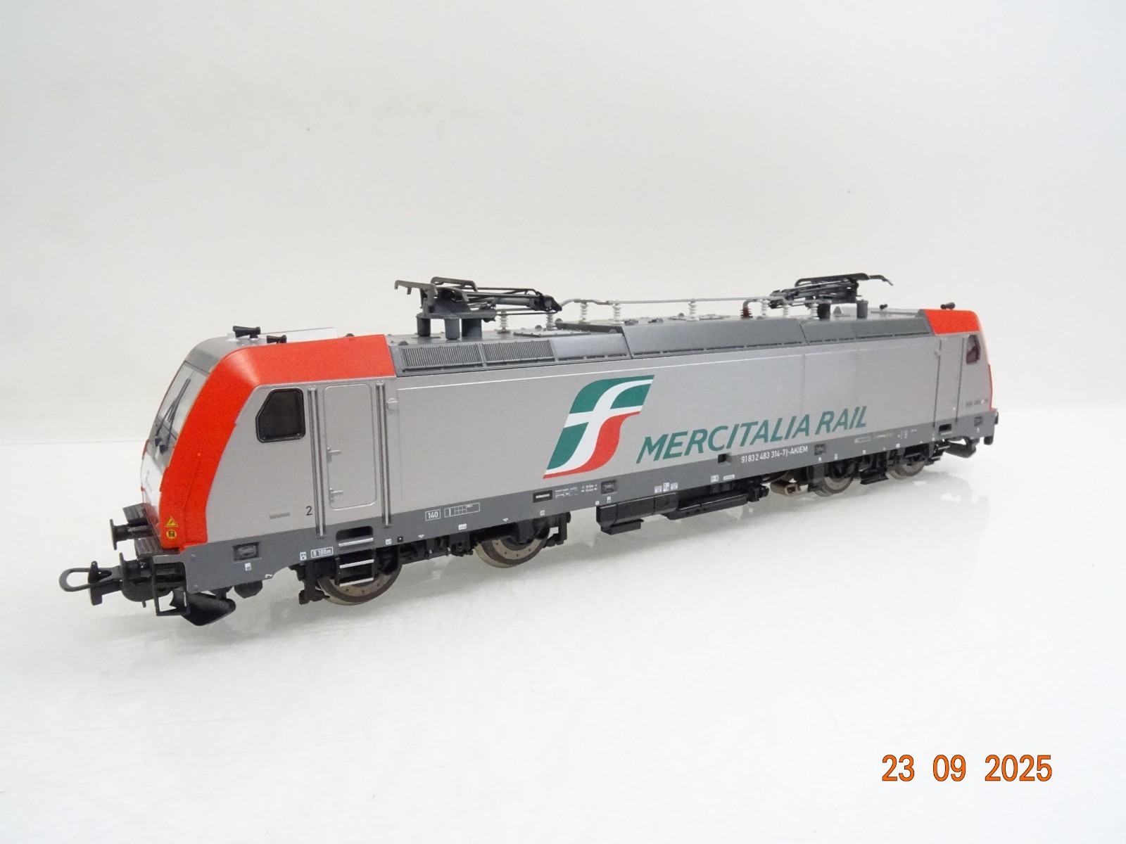Piko H0 59865 AC E-Lok Rh 483 314-7 Mercitalia Rail Digital in OVP JL3089 – Bild 3