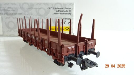 Piko H0 72008 Rungenwagen Huckepackverkehr ohne LKW der DB in OVP PR7341 – Bild 4