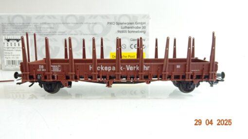 Piko H0 72008 Rungenwagen Huckepackverkehr ohne LKW der DB in OVP PR7341 – Bild 5