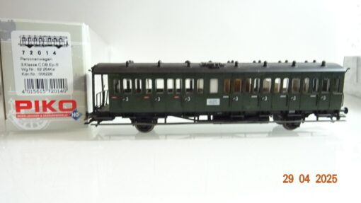 Piko H0 72014 Abteilwagen 3.Kl. der DB in OVP PR7329