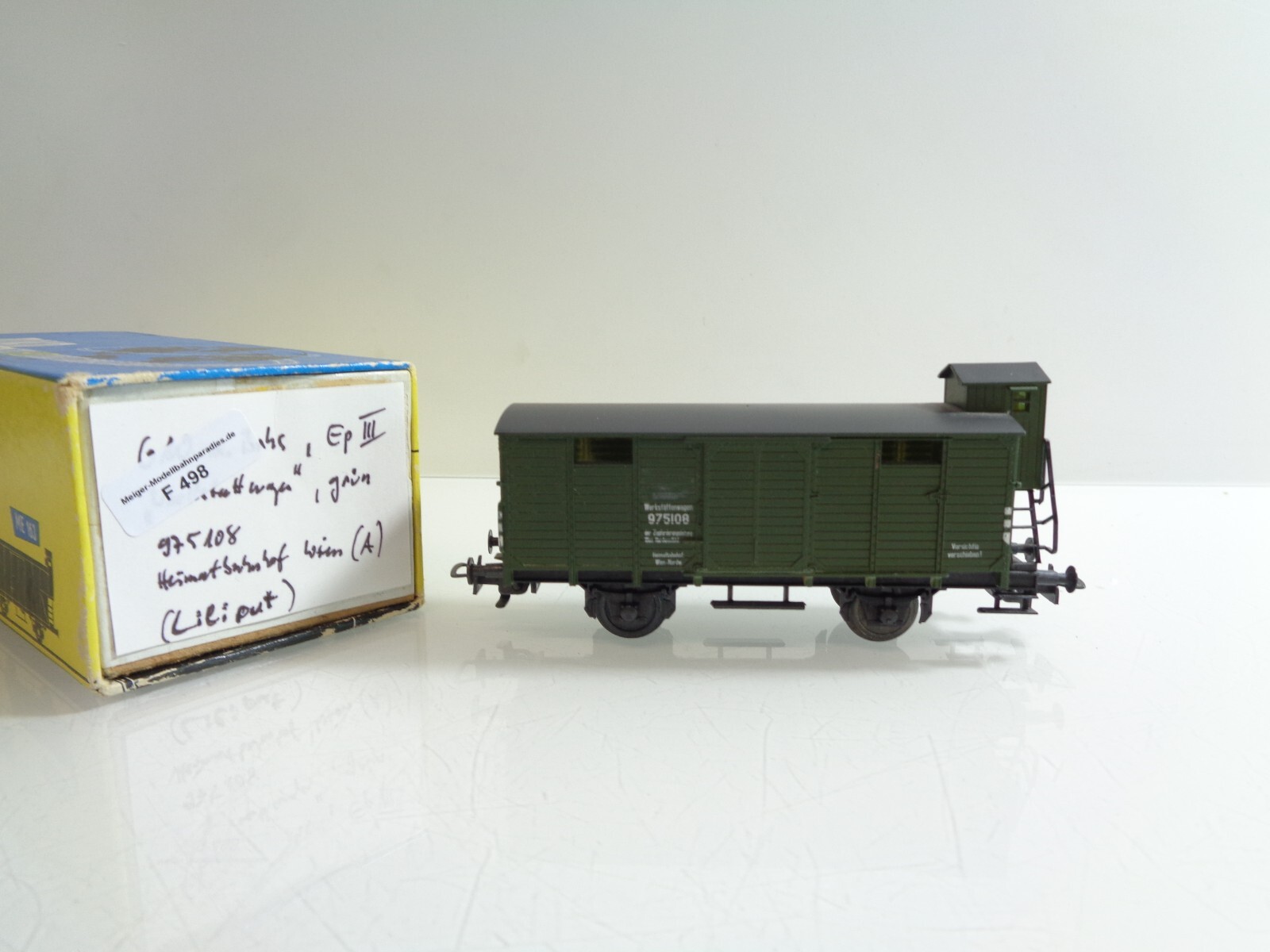 Piko H0 975108 AC Gedeckter Güterwagen in OVP F498