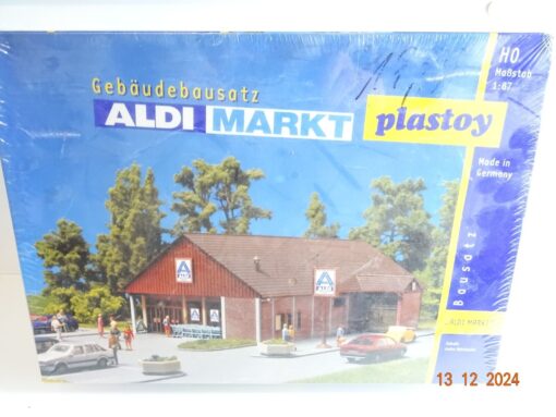 Plastoy H0 Bausatz Aldi Markt in OVP CK4895