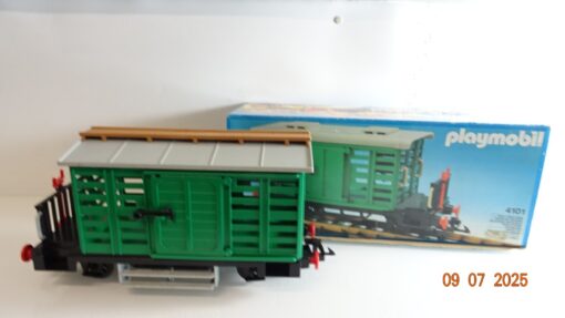 Playmobil 4101 Grüner Viehwagen siehe Foto in OVP CK9495