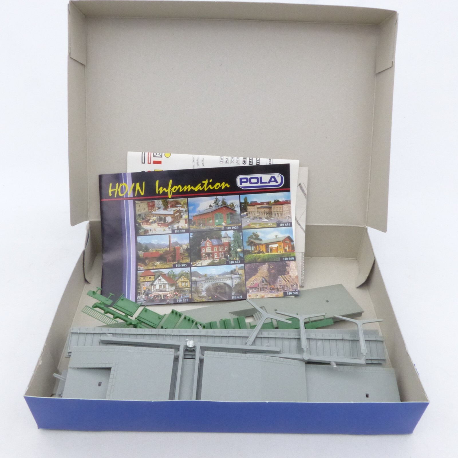 Pola Bausatz N 205 Zwei Bahnsteige in OVP EX4419 – Bild 3