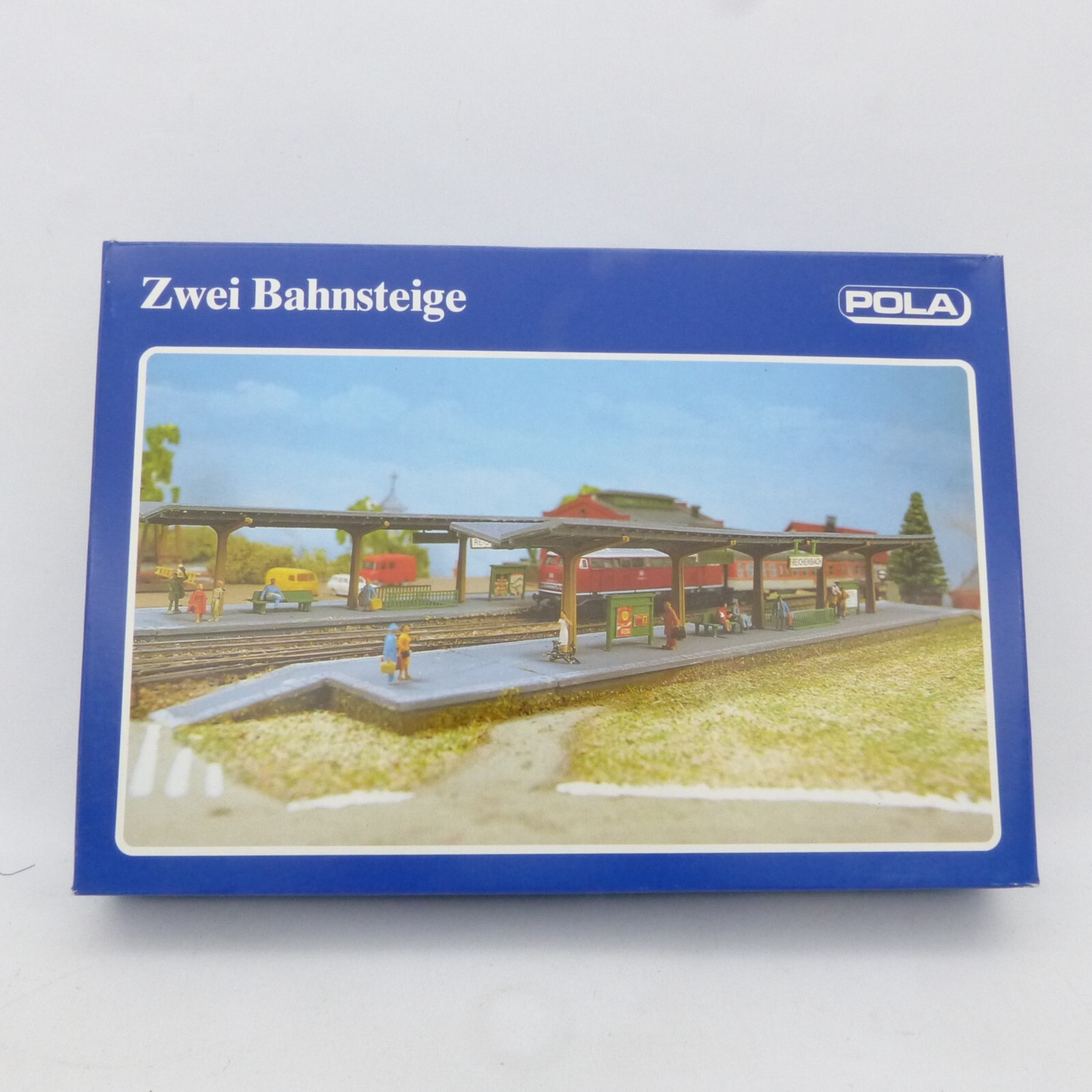 Pola Bausatz N 205 Zwei Bahnsteige in OVP EX4419