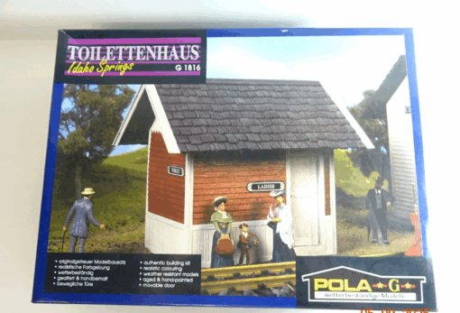 Pola Spur G Bausatz 1816 Toilettenhaus in OVP RR3274