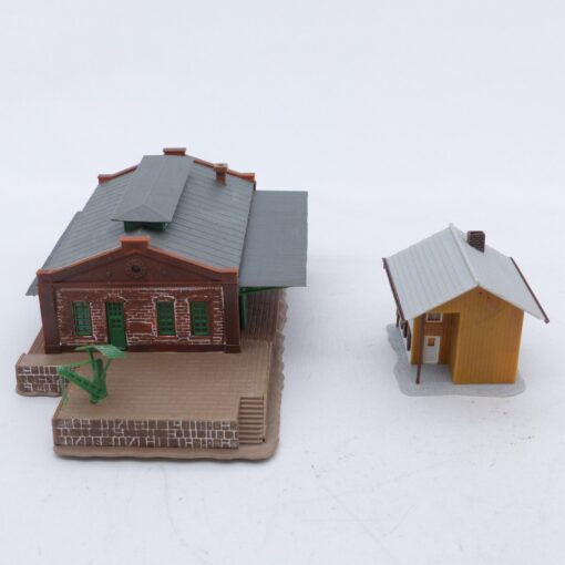 Pola etc. Spur N Güterbahnhof und ein Haus in EVP EX6090 – Bild 6