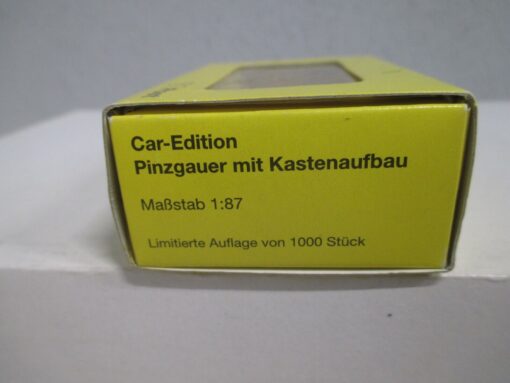 Post Car-Editio 1:87 05550-004 Prizgauer mit Kastenaufbau m.OVP WZ2285 – Bild 3