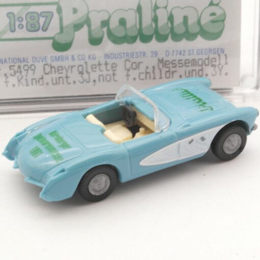 Praline 1:87 5499 Chevrolet Corvette Cabriolet Messemodell in OVP RI4624 – Bild 3