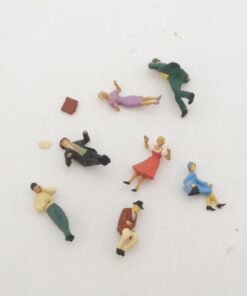 Preiser? H0 Figuren sitzend und stehend,  siehe Foto in EVP RR5585