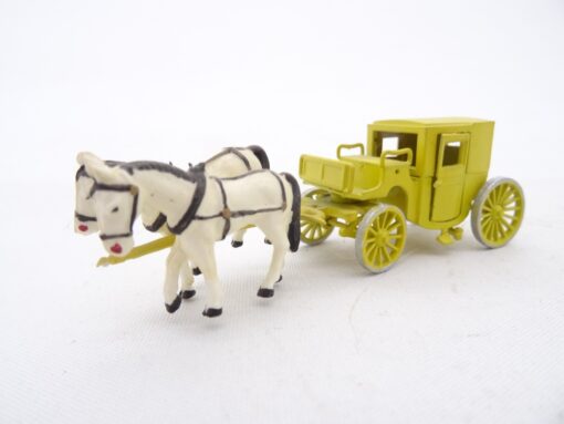 Preiser H0 Gespann mit Kutsche ohne Fahrer RR1685 o.