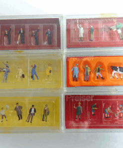 Preiser N Konvolut Figuren-Set 6x6 Stck.in OVP AR7633