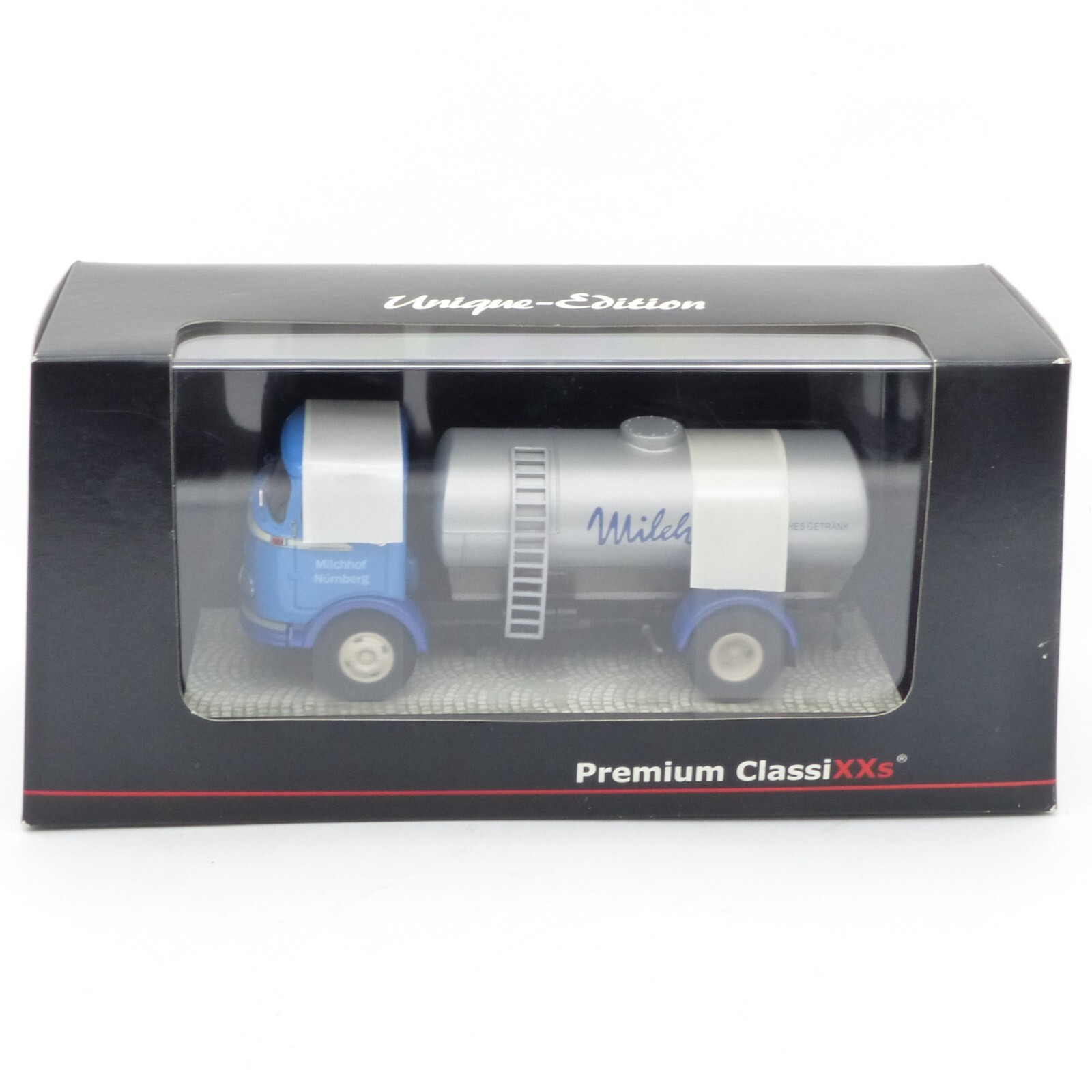 PremiumClassiXXs 1:43 Nr.: 18225 MB LP911 Tankwagen Milch, in OVP EX458 – Bild 5