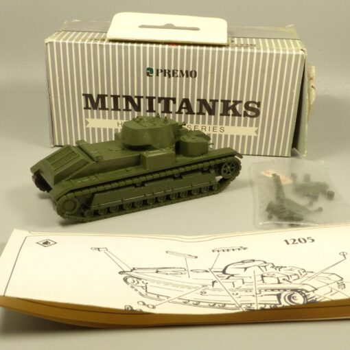 Premo Minitanks 1:87 H0 1205 Panzer T-28/1938 der UDSSR Militär in OVP EX7875 – Bild 3