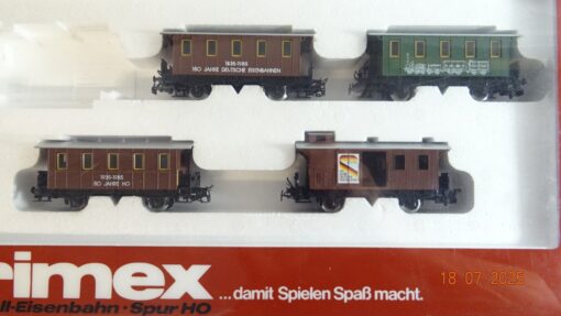 Primex H0 2750 Jubiläumszug ohne Lok in OVP PR9078 – Bild 3
