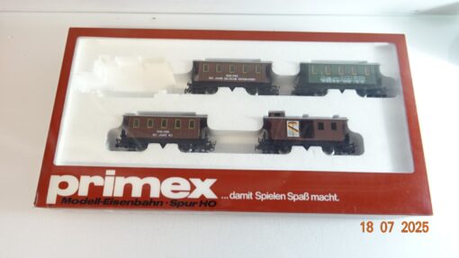 Primex H0 2750 Jubiläumszug ohne Lok in OVP PR9078