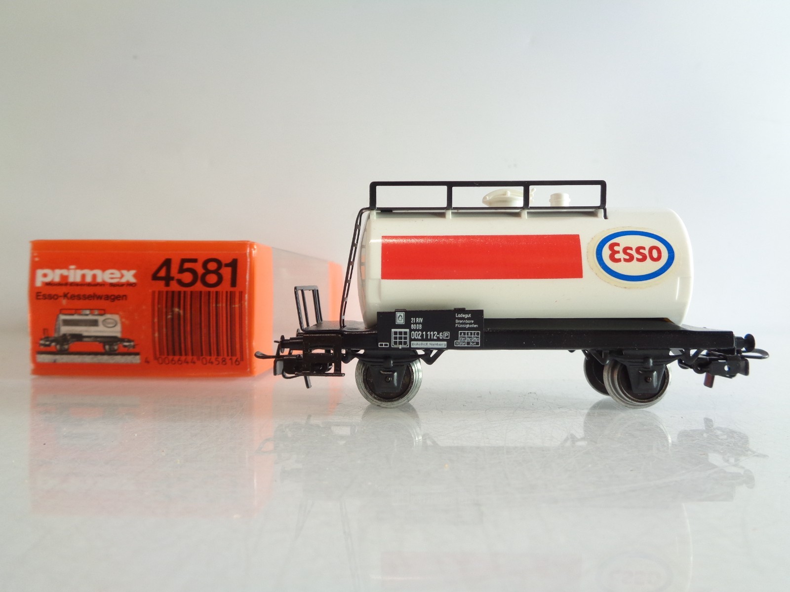 Primex H0 4581 Kesselwagen ESSO der DB in OVP BH890