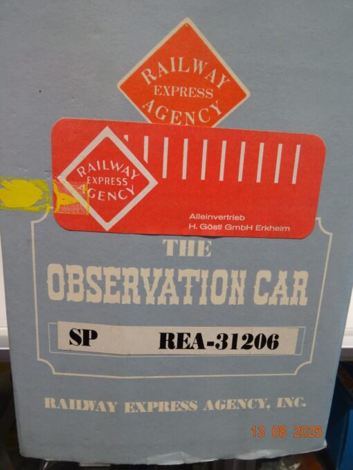 Railway Express Agency Spur G 31206 US Personenwagen in OVP JL2271 – Bild 6