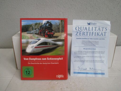 (Reader's Digest) Vom Dampfross zum Schienenpfeil 4er-DVD  m.OVP WZ7217