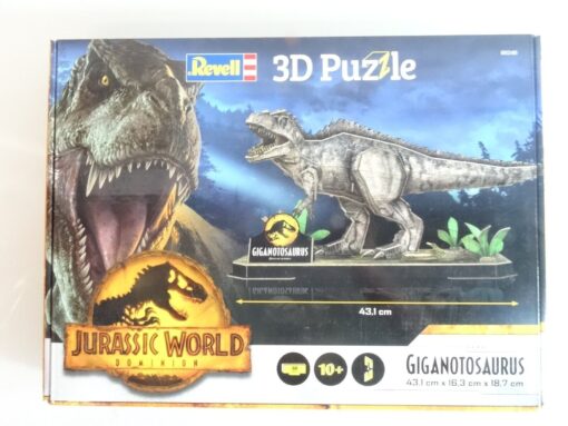 Revell 00240 Jurassic Giganotosaurus 60 Teile 3D Puzzle neuwertig in OVP QR5439