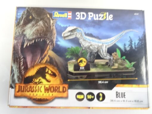 Revell 00243 Jurassic World Dominion Blue 3D Puzzle in OVP QR4701