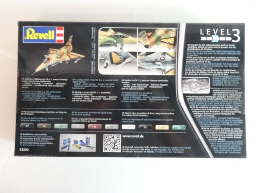 Revell 1:72 Bausatz 03890 IAI Kfir C.2 neuwertig in OVP QR5438 – Bild 3
