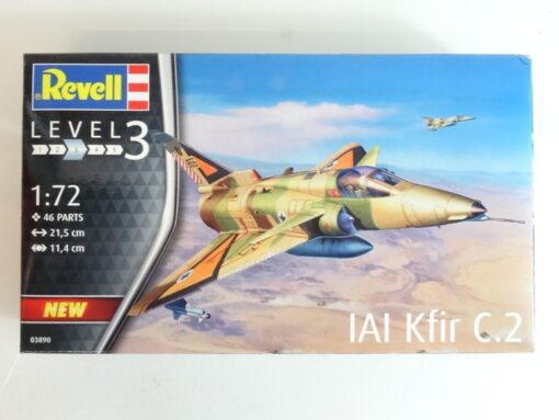 Revell 1:72 Bausatz 03890 IAI Kfir C.2 neuwertig in OVP QR5438