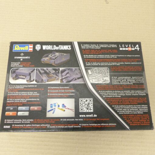 Revell 1:72 World of Tanks 03502 Sturmgeschütz IV in OVP EX2974 – Bild 3