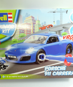 Revell Junior Kit Bausatz 00821 Porsche 911 Carrera S blau in OVP EX3185