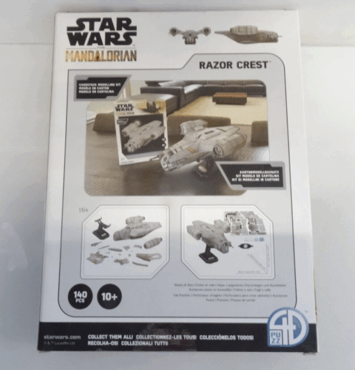 Revell Star Wars 4D Puzzle The Mandalorian Razor Crest in OVP EX3204 – Bild 3