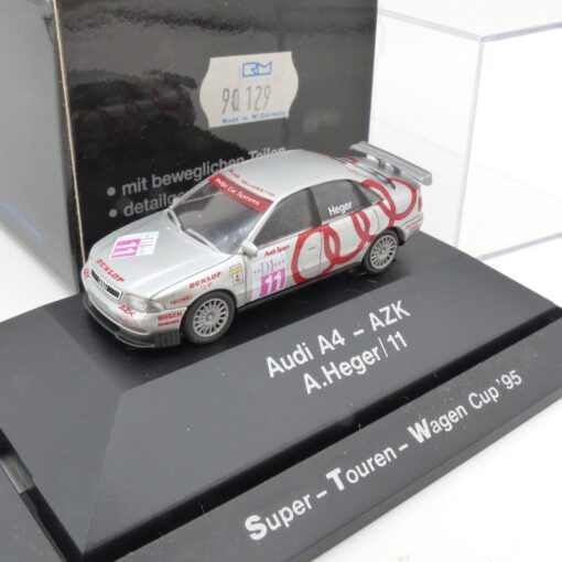 Rietze 1:87 90129 Audi A4 AZK #11 A. Heger STW Cup ´95 in OVP EX4529