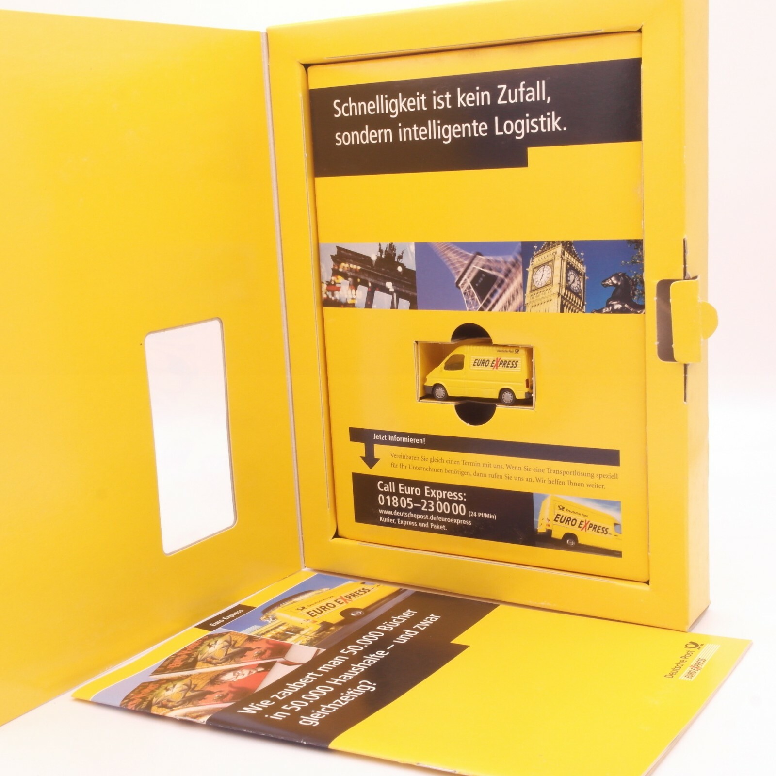 Ritze 1:87 Sondermodell Ford Transit Deutsche Post Euro Express in OVP RT4475 – Bild 4