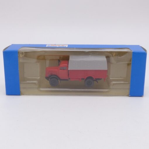 Roco 1:87 1331 Opel Blitz Pritsche/Plane rot neutral in OVP EX6743 – Bild 4