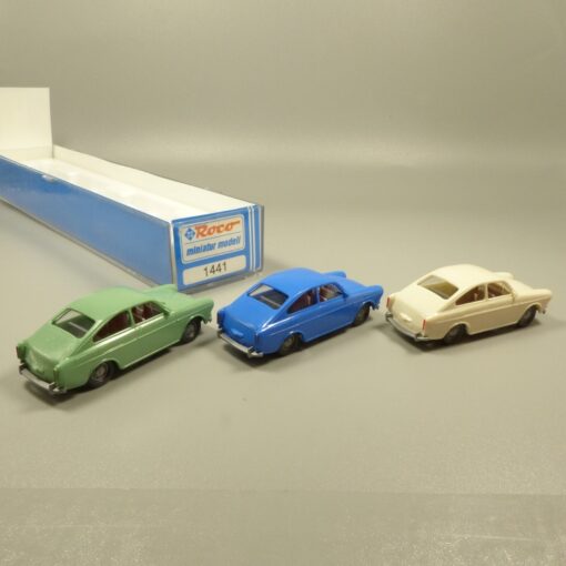 Roco 1:87 1441 VW 1600 TL 3eer-Set in OVP EX6327 – Bild 3