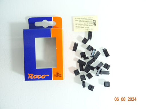 Roco H0 10602 Kabelverbindungsstecker 12 Stück in OVP CK2566