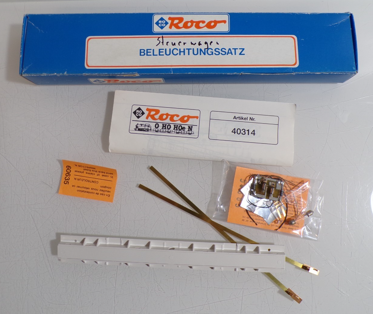 Roco H0 40314 Beleuchtungssatz siehe Foto in OVP PK3097