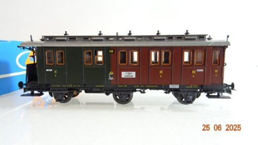 Roco H0 4211 Personenwagen 2./3. Kl. der K.P.E.V. in OVP PR8700 – Bild 3