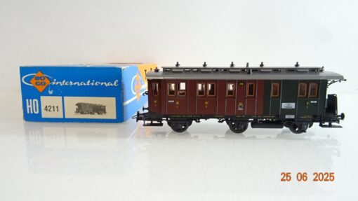 Roco H0 4211 Personenwagen 2./3. Kl. der K.P.E.V. in OVP PR8700