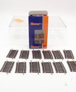 Roco H0 42409 gebogenes Gleis R3 1/4 12 Stück in OVP QR4536